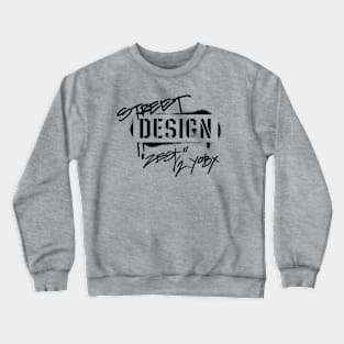 Street Design Crewneck Sweatshirt